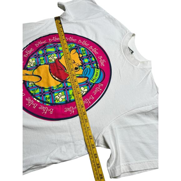 Vintage Disney Winnie The Pooh Bother unisex T Shirt size Large - Retro - casual - Picture 5 of 8